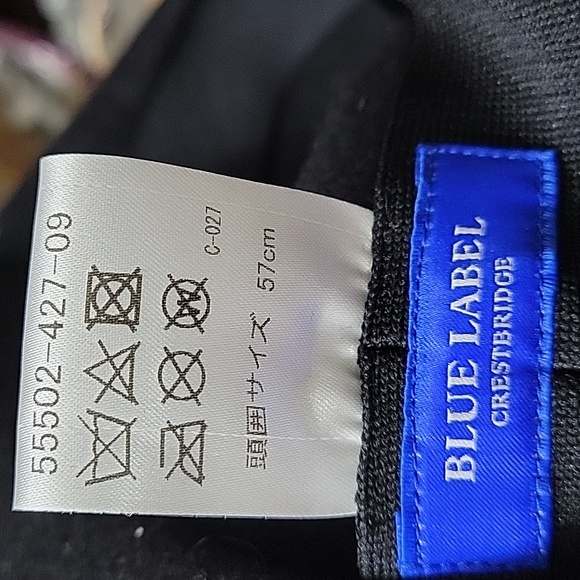 BLUE LABEL CRESTBRIDGE BERET CAP RARE - Picture 3 of 8